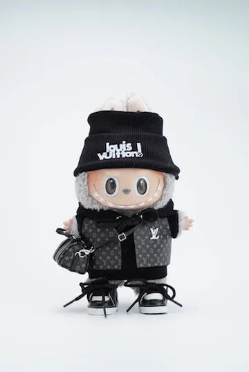 LABUBU Clothes LV Black Chic Explorer