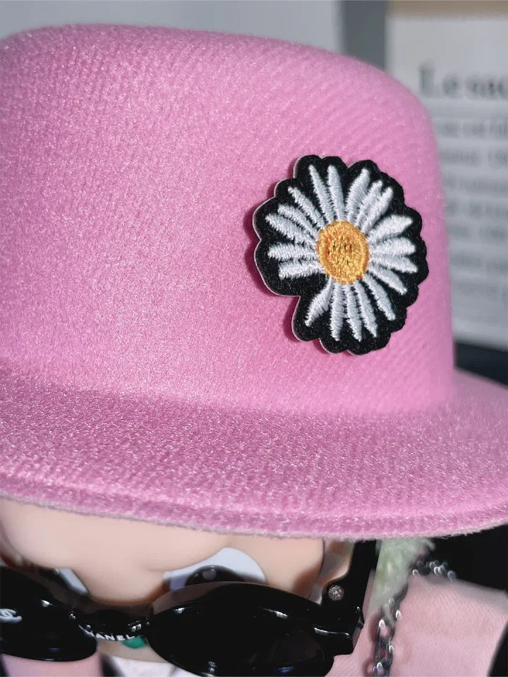 LABUBU Clothes G-Dragon Pink Daisy Suit Outfit