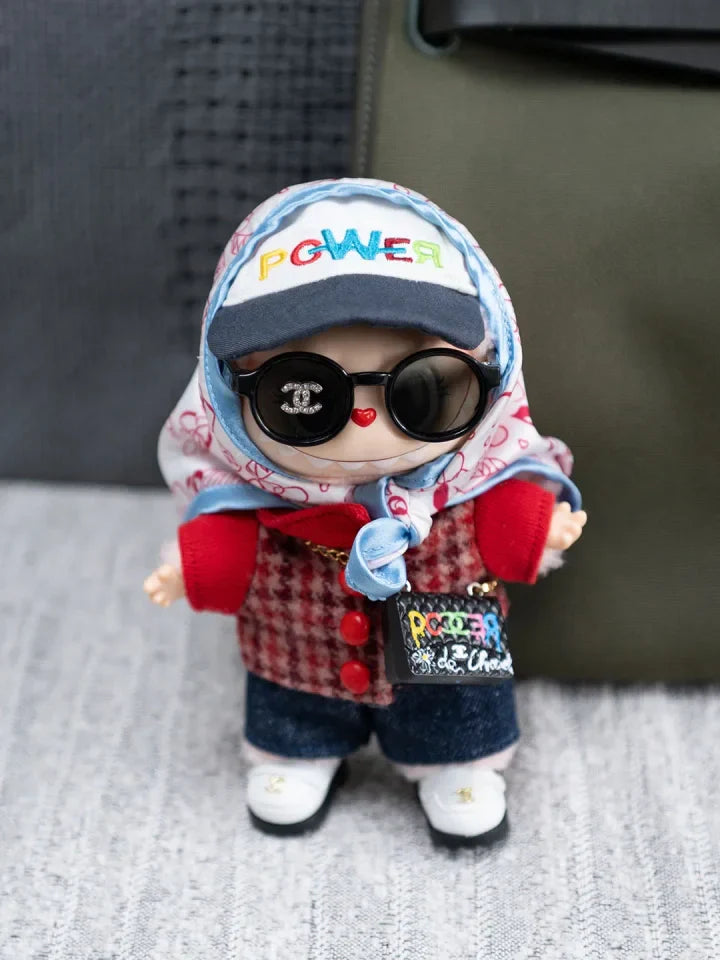 LABUBU Clothes G-Dragon Red Power Outfit