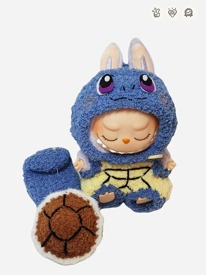 LABUBU Pokémon Squirtle Outfit