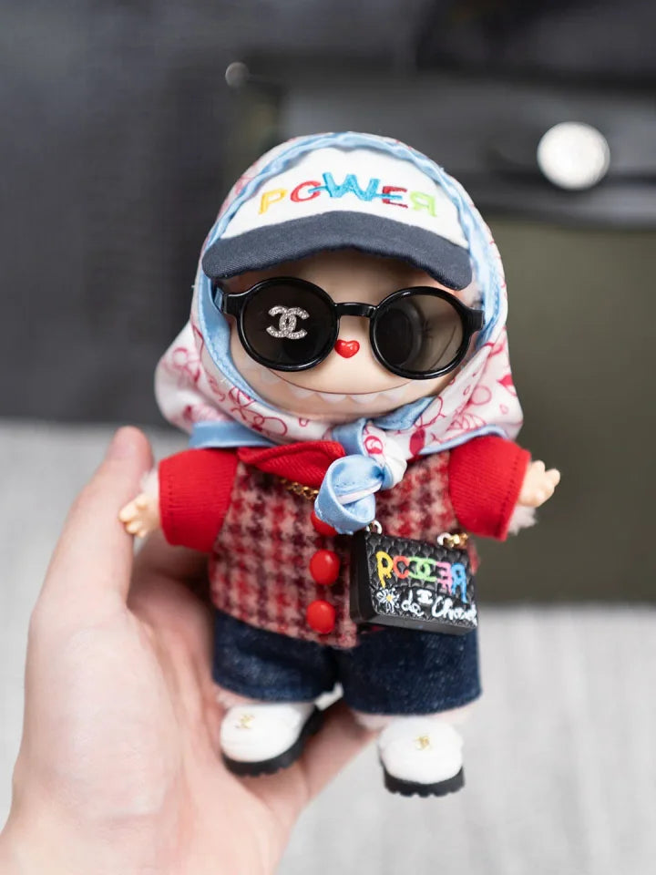 LABUBU Clothes G-Dragon Red Power Outfit