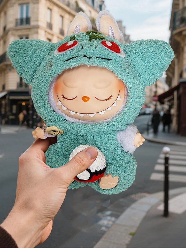 LABUBU Pokémon Bulbasaur Outfit