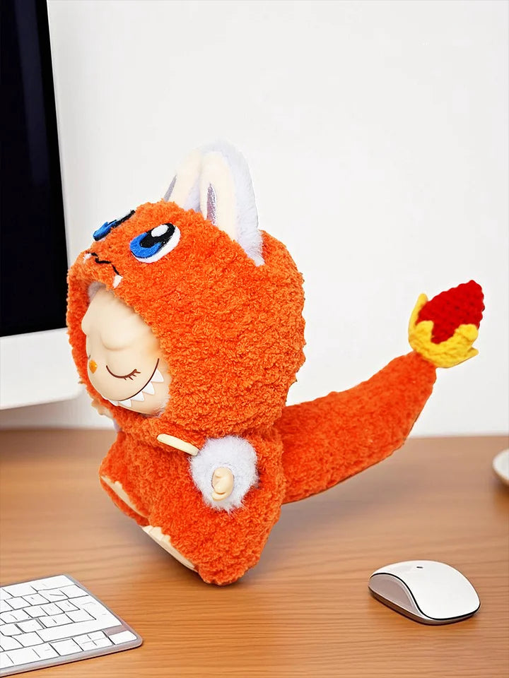 LABUBU Pokémon Charmander Oufit