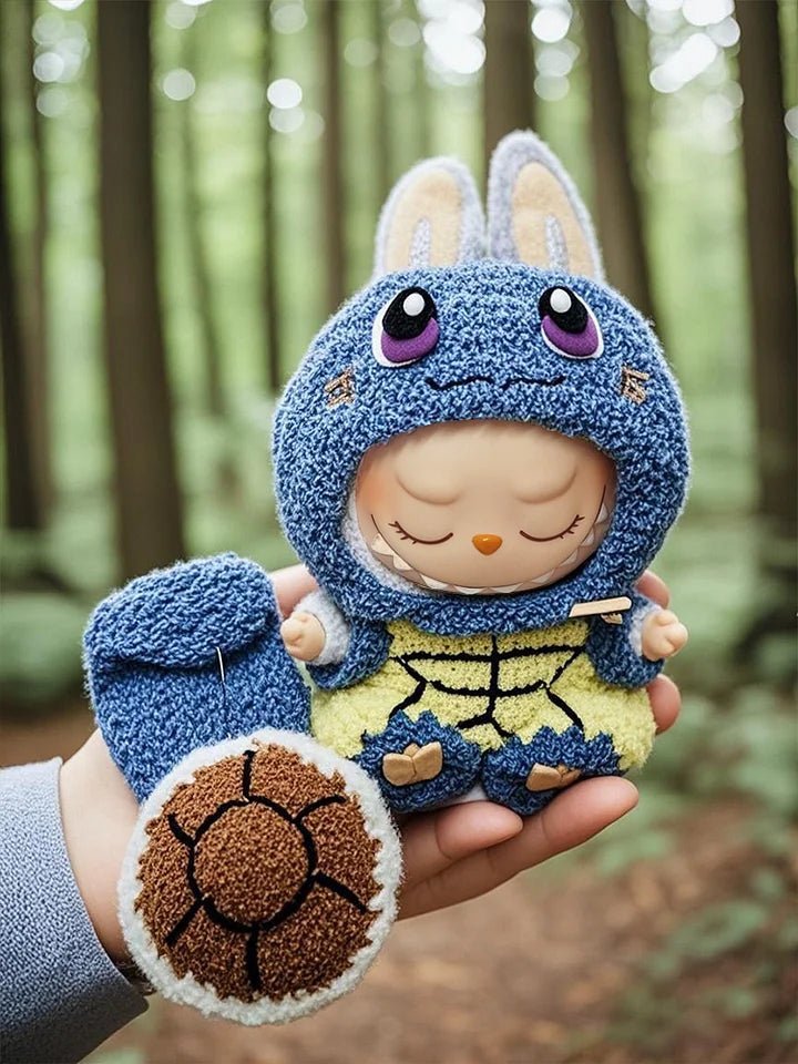 LABUBU Pokémon Squirtle Outfit