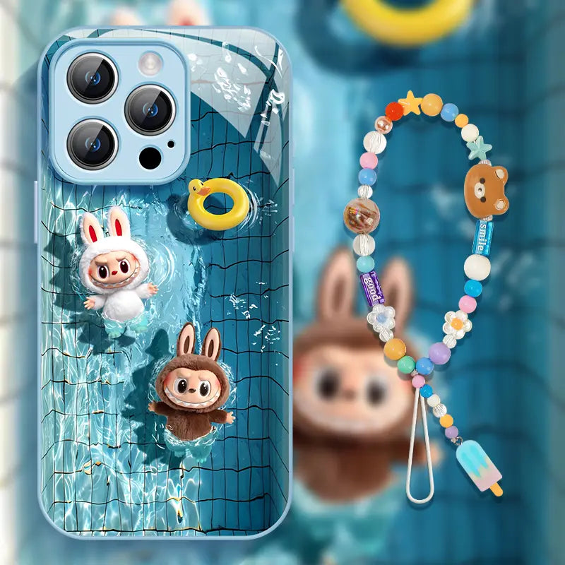 Labubu iPhone Case（Glass）